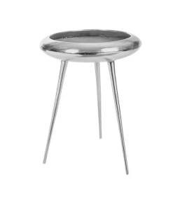 Bijzettafel Brisbane | Zilver | 55cm