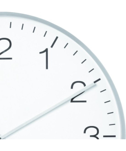 Alternative view of Wandklok Camden | Zilver | 53cm