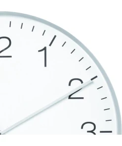 Alternative view of Wandklok Camden | Zilver | 53cm