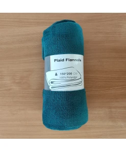 Plaid Flanelle | Groen | 150x200cm