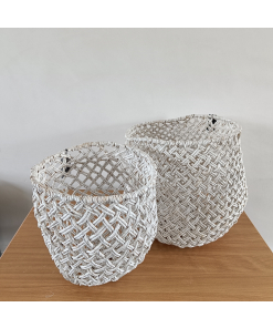 Manden Bohème 2st | Wit | 46cm & 34cm