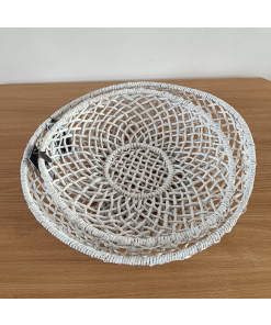 Alternative view of Manden Bohème 2st | Wit | 41cm & 36cm